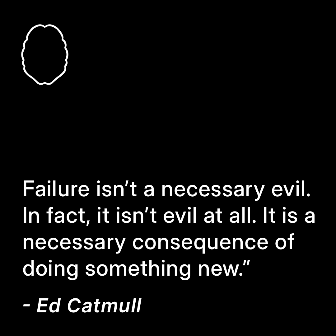 Thincalways's tweet photo. #design #designthinking #creativity #EdCatmull #EdCatmullquotes #designquotes https://t.co/zc3dt9VBn2