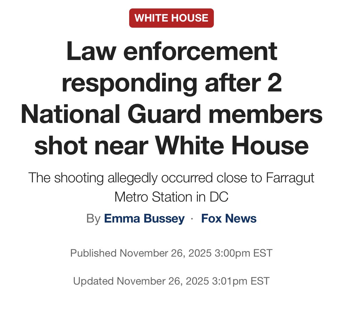 RepMichaelGuest's tweet image. Please join Haley and me in prayer for the families of the two National Guardsmen who were shot in Washington today. Our brave soldiers knowingly placed their lives in jeopardy in defense of our nation. Their sacrifice must not be forgotten.