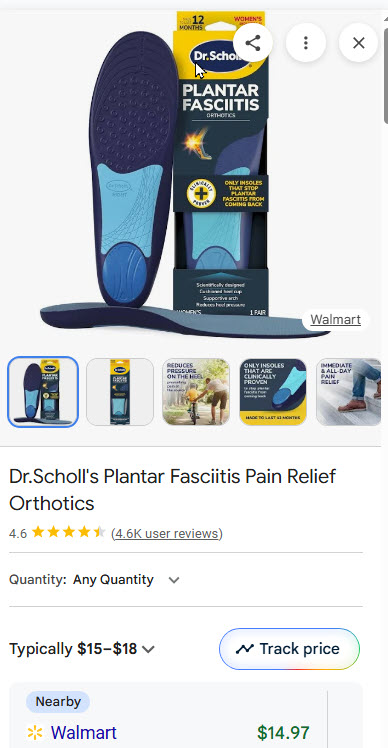 ScottyWayne's tweet image. It is a mechanical problem with your foot movements. Your arch needs support.

Try orthotics for the inside of your shoes, like these. Or more expensive athletic types is you&apos;re running on concrete.