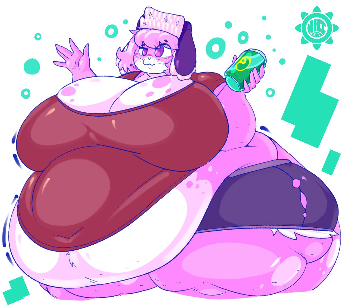 stupid fatass seal and her soder