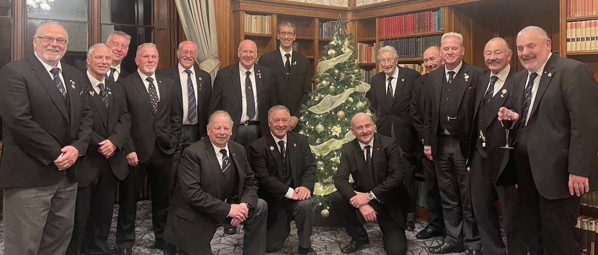 Merry Christmas from everyone who was at Round Table and Rotary Lodge, No. 1630 tonight! #Freemasons #Freemasonry