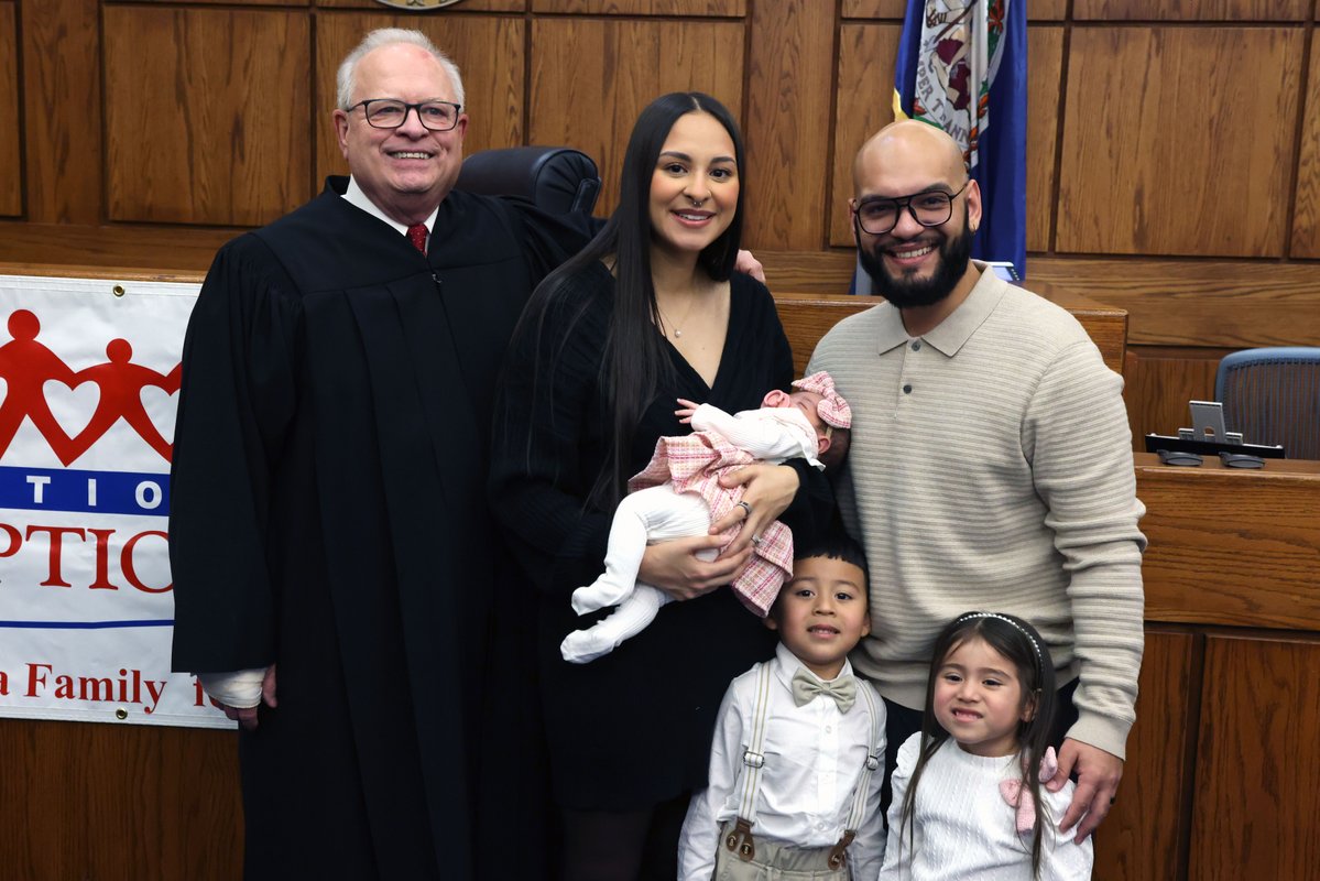pwcgov's tweet image. Laughter and new beginnings filled the Prince William County Courthouse as we celebrated National Adoption Day.

For 22 years, our county has celebrated this day. In that time, 107 children have found permanent homes. 

Read the full story: loom.ly/xX47MzA