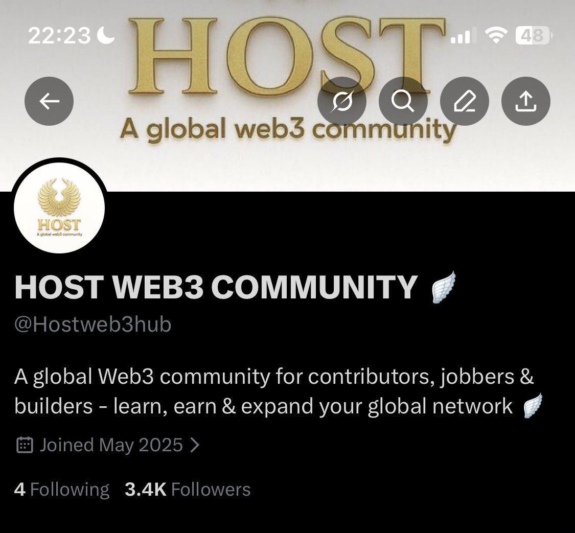 web3righteous's tweet image. We go again in the name of the Lord.

Meet HOST 🪽
A global Web3 community.

We continue here with all the visions the Lord has placed in our hearts…
@Hostweb3hub

This is just a temporary branding, but I’m trusting God for more alignment as the days and weeks unfold.

Thank you…