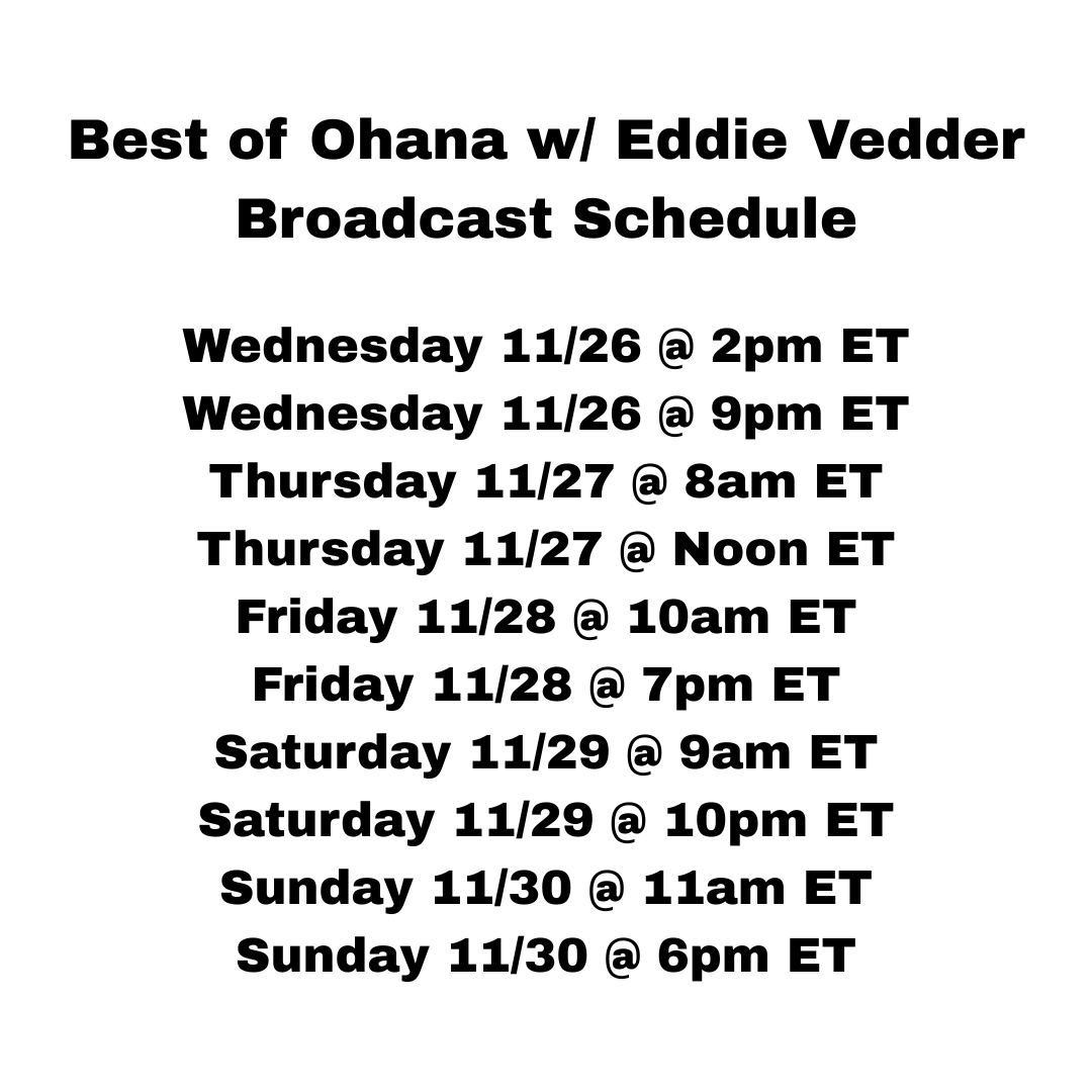 Pearl Jam tweet media