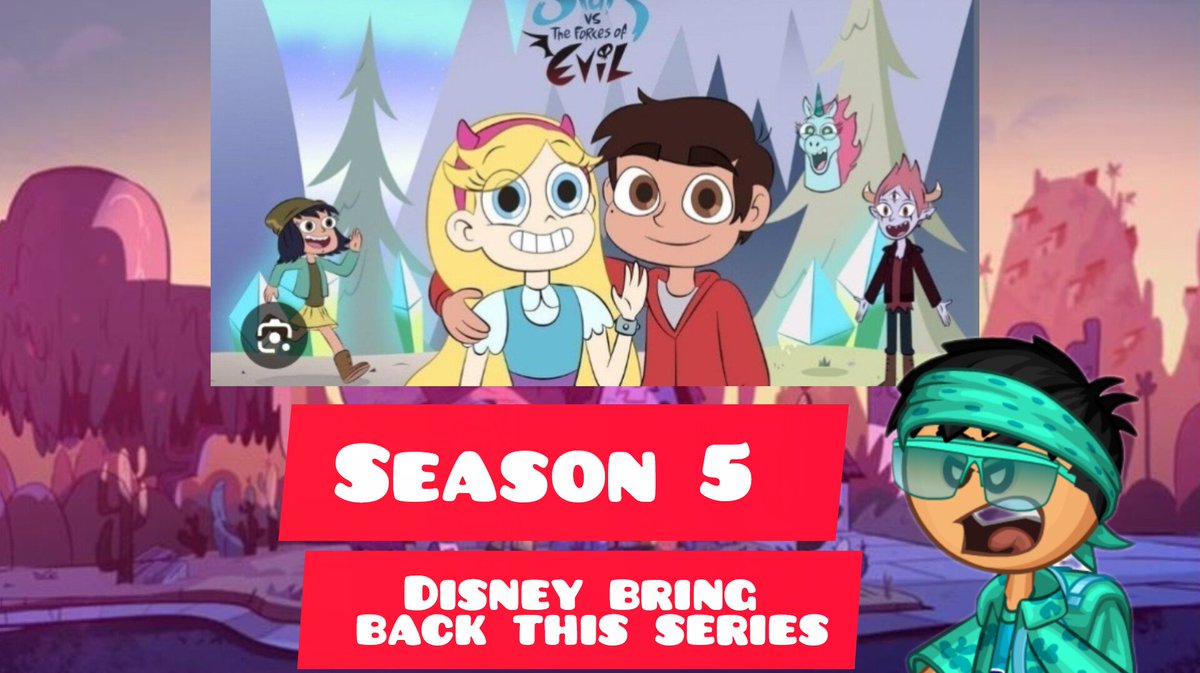 Ed37379Garcia's tweet photo. For everyone on X part of the fan base let's make a difference let's let DC hurt our voices and tell them we want season 5 the Creator and us the fan base we want more star and our TVs and Disney Plus so let's Disney TVA on all social media accounts 

#StarVsTheForcesOfEvil https://t.co/ombT6qKmwu