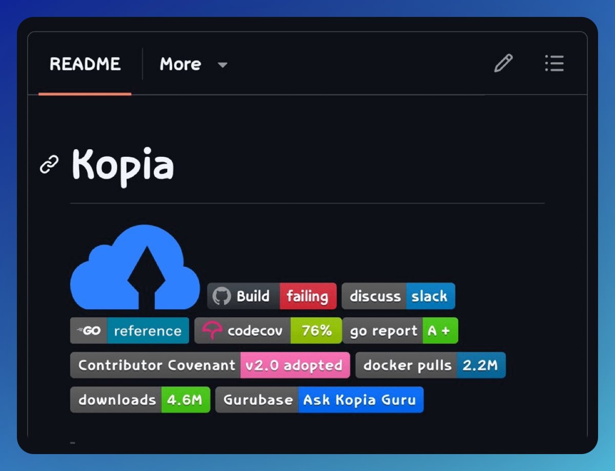 Kopia is a fast and secure open-source backup/restore tool