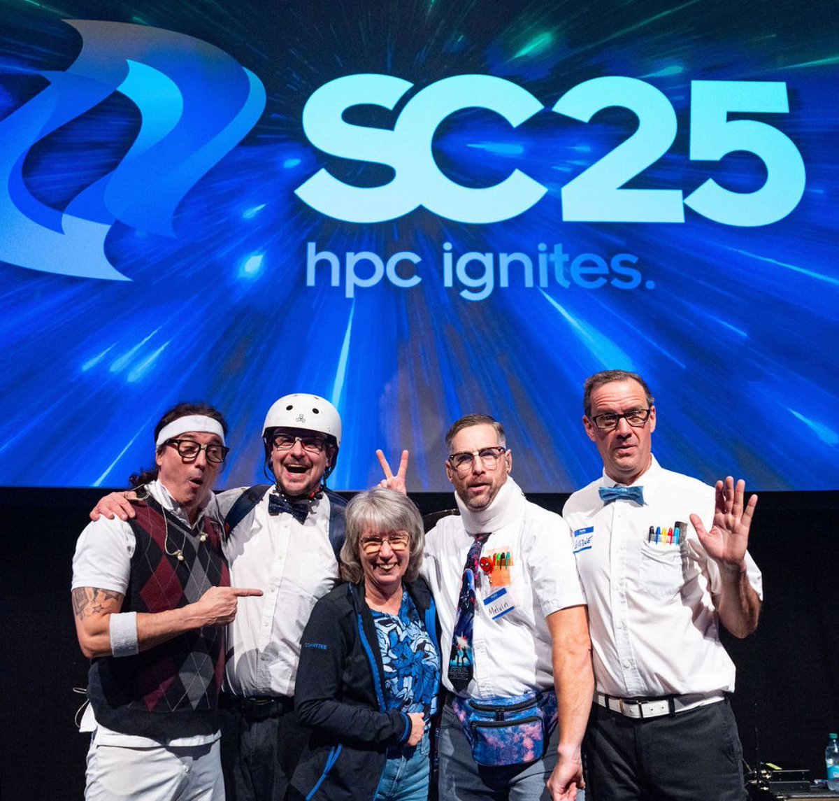 Supercomputing's tweet image. Find yourself, your colleagues, and your friends in our official #SC25 conference photos!  Download your faves: scconferencephotos.pixieset.com/sc25stlouiscon…