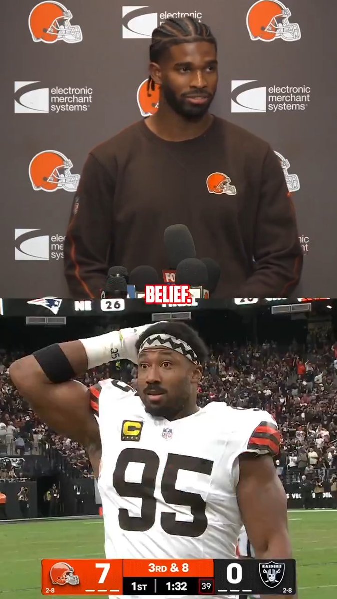 "It's about belief." ⌚️

@Browns | @ShedeurSanders 