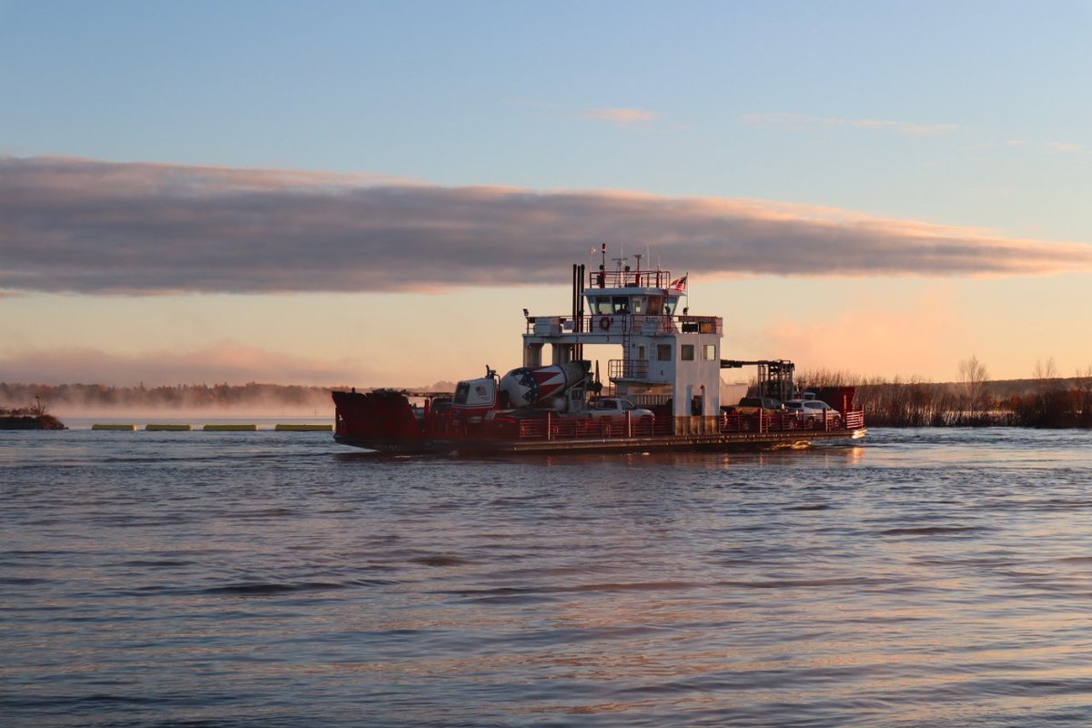 One of the things we’re thankful for on the Great Lakes is the ferry service that keeps island residents connected throughout the EUP.