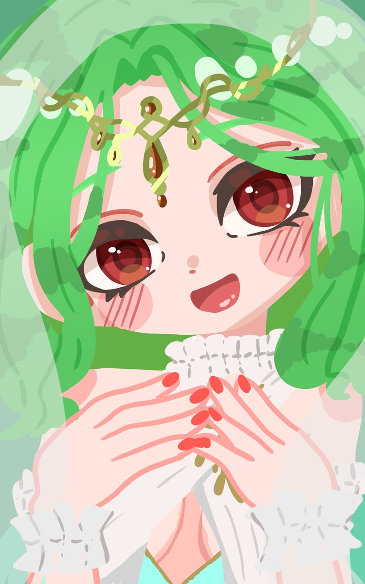 くるちゃん⭐️ くるるちゃんが描いてくれました！！！！ かわいい