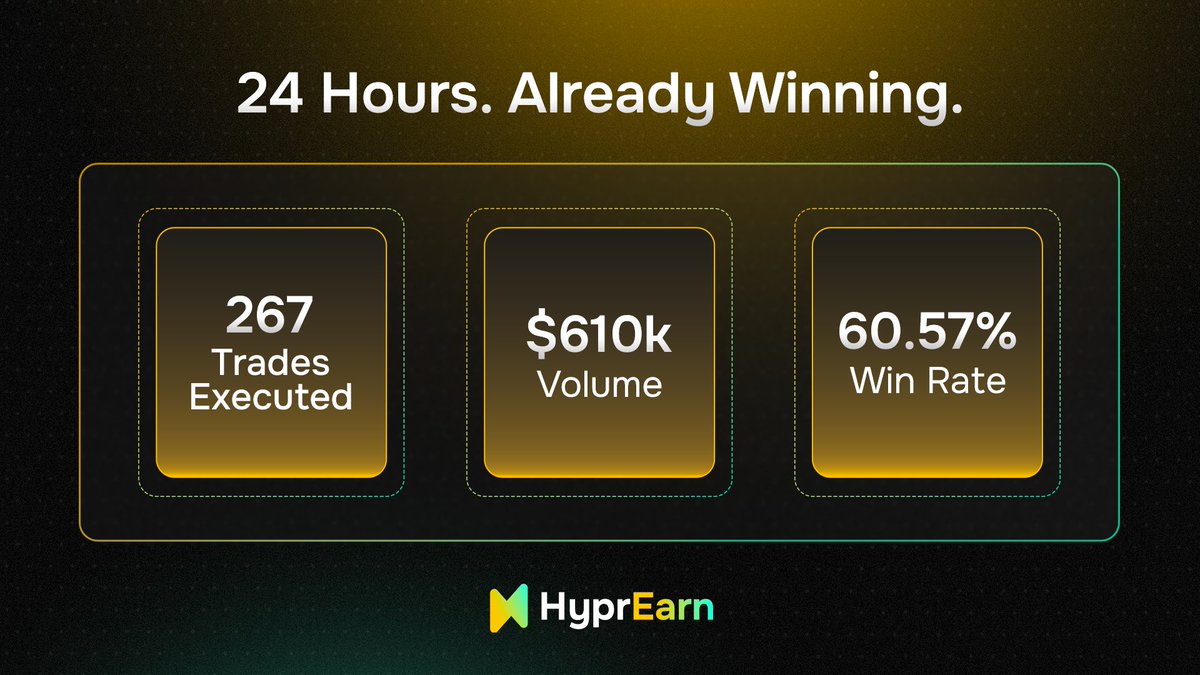 GabrielA73281's tweet image. @HyperliquidX is the foundation for next-gen DeFi trading.@HyprEarn leverages that cutting-edge infrastructure with AI to give you an unfair edge.Infrastructure + AI = The new trading standard.What&apos;s the most important feature of a DEX for you? #Hyperliquid