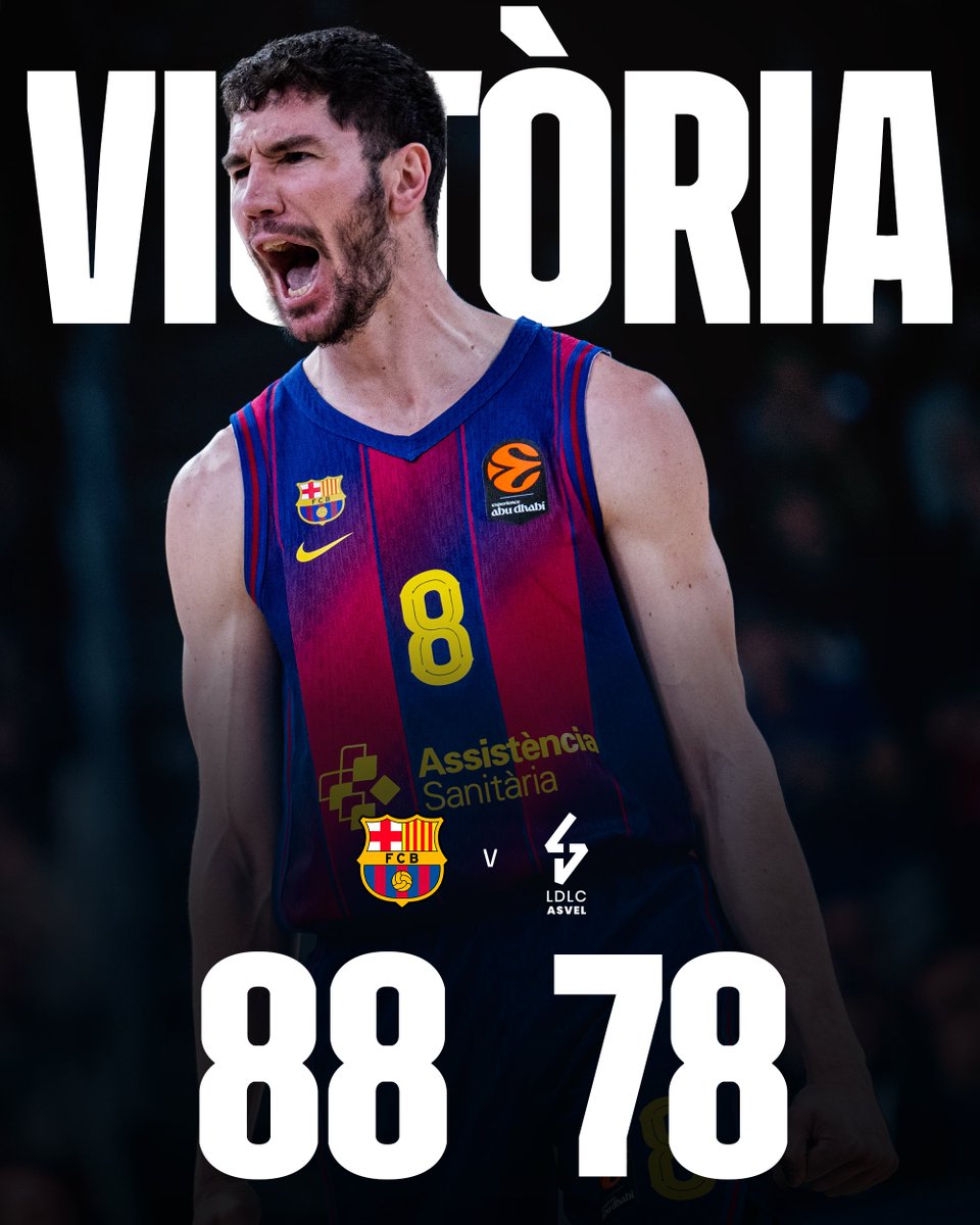 FCBbasket's tweet image. EL TRIOMF ES QUEDA AL PALAU!!!