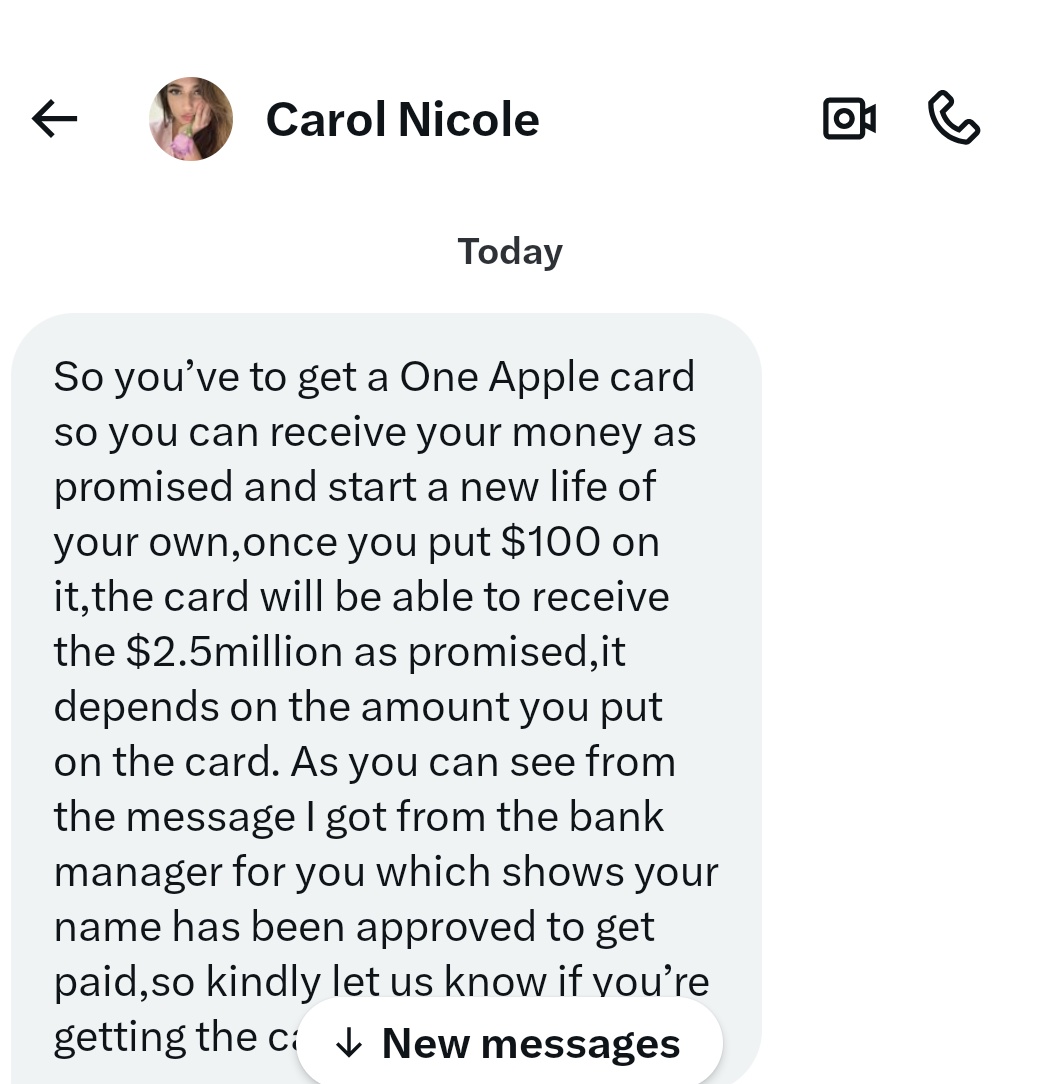 Wow only one hundred dollars and I get 2.5 million. I am so excited. !!🤣🤣🤣🤣🤣