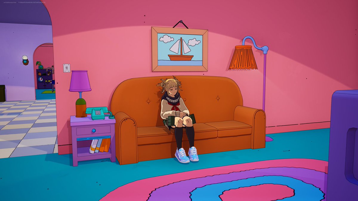 Toga toda bonita ahi sentadita❤️