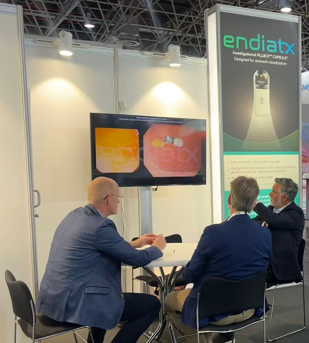 endiatx's tweet image. A productive and inspiring week at #MEDICA2025 engaging with global distributors and industry professionals!

Thank you to everyone who stopped by the Endiatx booth to discuss the future of medical robotics.

#MedTech #Endiatx #InnovationInCare