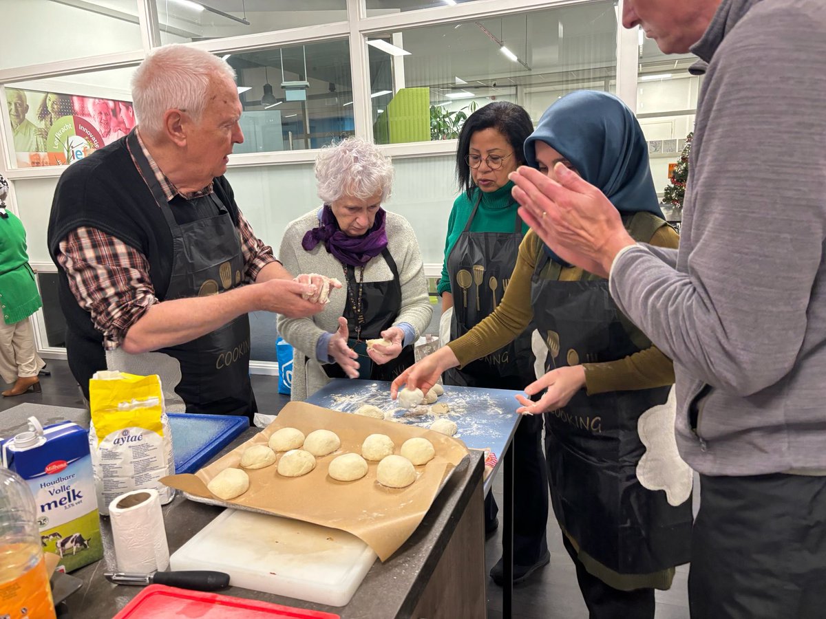 Een leuke afsluiting van onze kookcursus, met lekkere gerechten, gemotiveerde cursisten en een gezellige sfeer 🤗 In het voorjaar is de volgende, datum volgt. #KunstvanhetSamenleven #verbinding