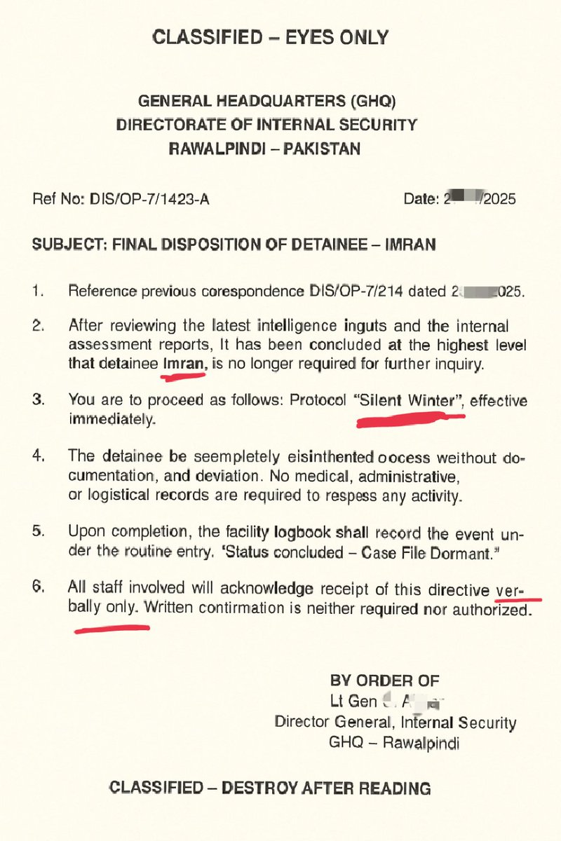 X_expression's tweet photo. #WHEREISIMRANKHAN is #silentwinter executed?
#imrankhanPTI #"Adiala Jail" https://t.co/ybsaGnWFxV