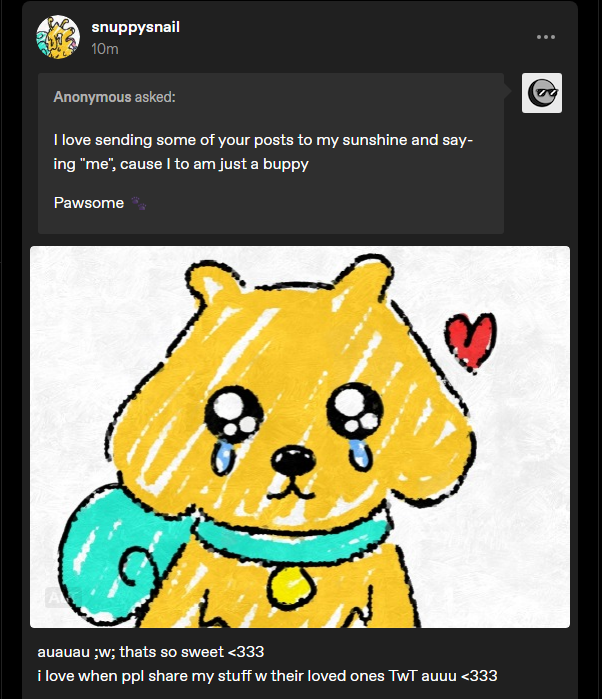 ૮•ᴥ•ა✧snuppy✧͟๑͟ő tweet media