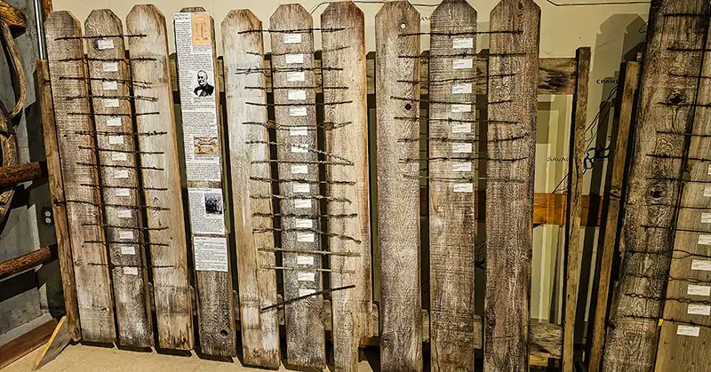 guide2travel's tweet image. Do you know #ranching #history? In the MonDak Heritage Center in #Sidney #Montana you&apos;ll learn that 500 different patents for barbed wire have been registered. Learn more with this #museum review: 

bit.ly/4ifSOfU

@MontanaMuseums @visitmontana #MontanaMoment #Travel