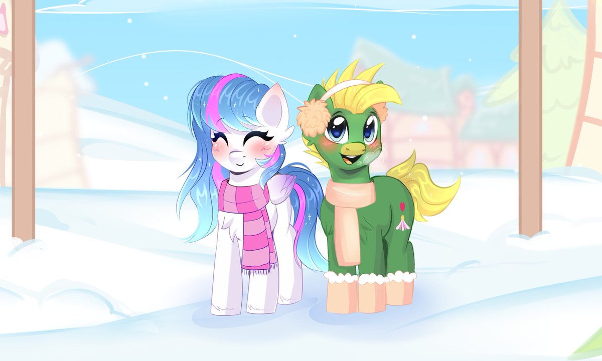 Pozya1007's tweet image. Hello there^^
Added the first OC to the community artwork today! 

This project means a lot to me as I’m still saving for a new phone 💗

You can take part too — any Ko-fi support adds your OC to the artwork! UWU

#mlp #pony #art #mylittlepony