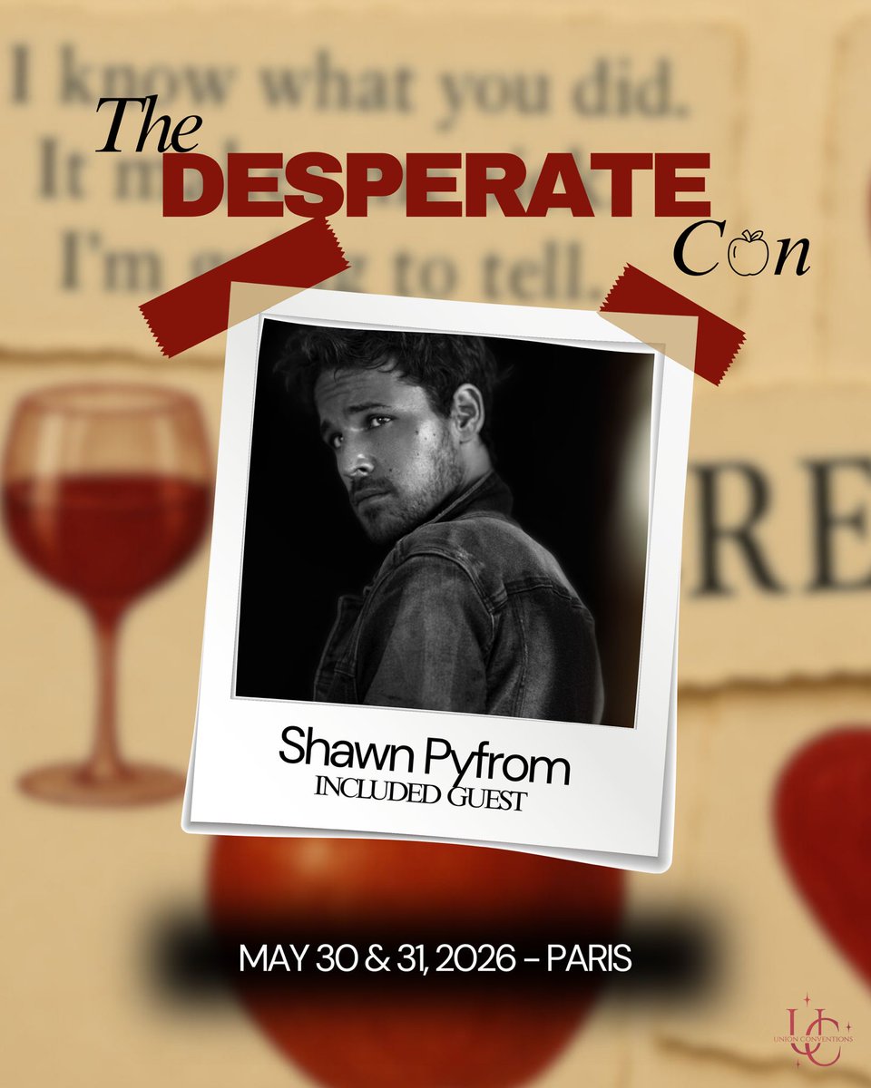 FrConventions's tweet image. Shawn Pyfrom sera à la #TDC de @Union_Conv