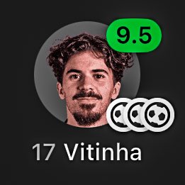 eurofootcom's tweet image. 🇵🇹🎩 Vitinha (25) hat-trick alert! 🚨 

Absolutely quality midfielder. ✨