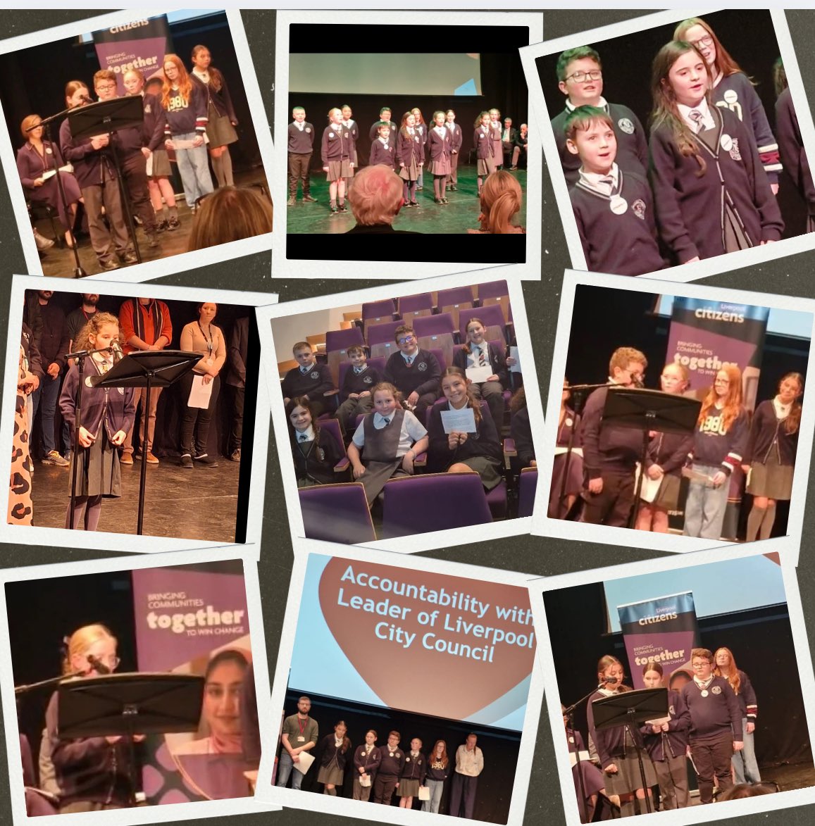 A powerful evening. Our children stood with others across the city to thank <a href="/liamrobinson24/">Liam Robinson</a> for progress that has been made int h City and discuss next steps. 

As always our children were outstanding in behaviour, passion and presentation. #CitizensUk