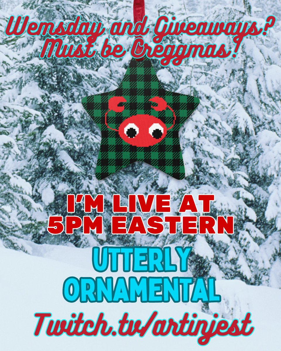 artinjest's tweet image. I DON'T CARE WHAT NEW TOYS TWITCH GIVES YOU WE DON'T HAVE THEM WE'RE NOT GETTING THEM YOU AREN'T ALLOWED TO USE THEM EVERYONE IS GOING TO ACT RIGHT PLEASE FORM AN ORDERLY LINE FOR NICE NORMAL NO NONSENSE NOVEMBER END ANNOUNCEMENT #creggmas #twelvedaysofgiveaways #goblinsplease