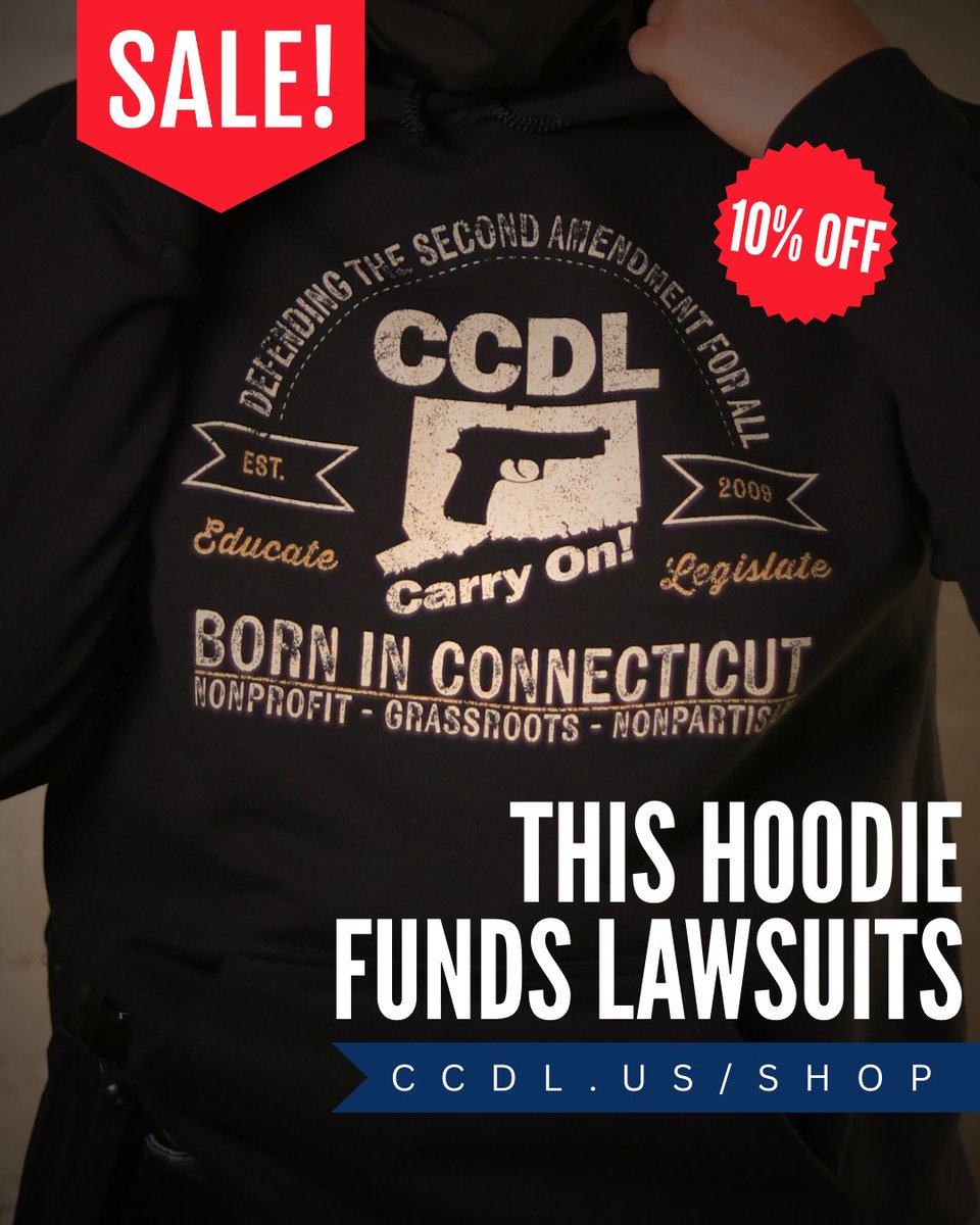 💥 BLACK FRIDAY SALE IS LIVE 💥

Through Saturday enjoy a discount on our updated CCDL Classic, Born in Connecticut, Election Season, and Minimalist series of apparel.

10% off on ALL apparel: use the code CCDLBLACKFRIDAY at checkout!

CCDL.US/SHOP