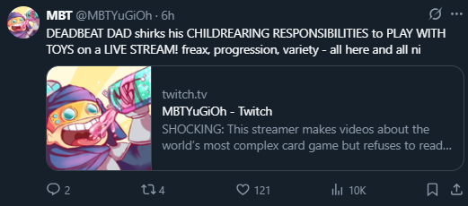 Deleted MBT Tweets tweet media