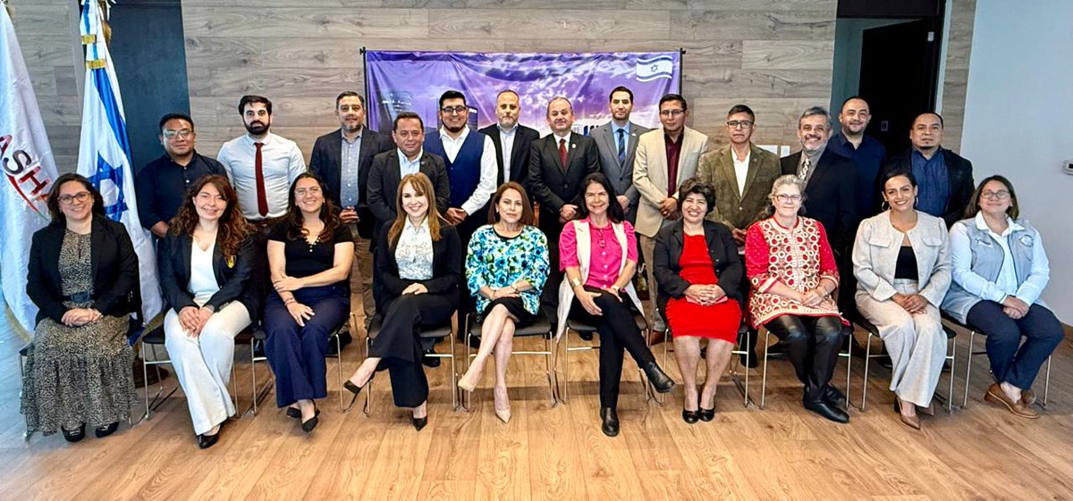 Un importante 3er encuentro de becarios de <a href="/MASHAVisrael/">MASHAV Israel🎗️</a> se realizó con el propósito de conocer la experiencia y aprendizaje que tuvieron al estudiar en Israel. 

Además de conocer cómo han replicado esos conocimientos adquiridos y desarrollar proyectos para el beneficio de la