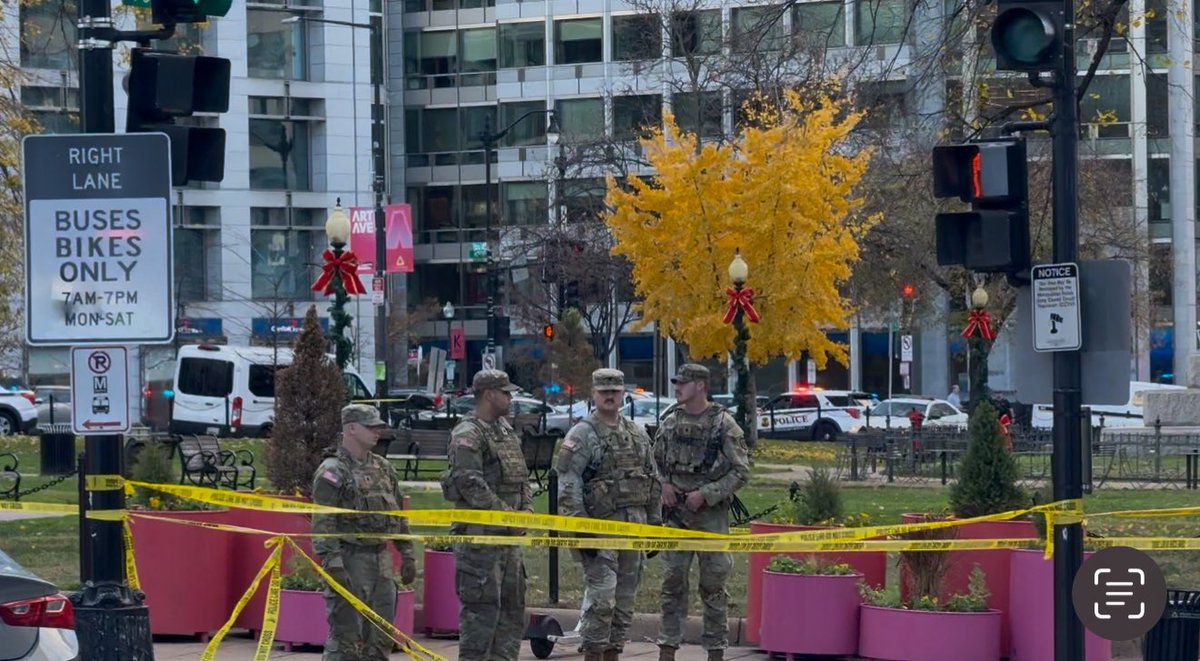 nicksortor's tweet photo. 🚨 BREAKING: The two National Guardsmen near the White House were SPECIFICALLY TARGETED by the assailant, per CNN

The suspect walked up to one Guardsman, shot him, and as another Guardsman dunked in cover, he was shot too.

DEMOCRAT RHETORIC DID THIS. https://t.co/yHGoFIUcWO