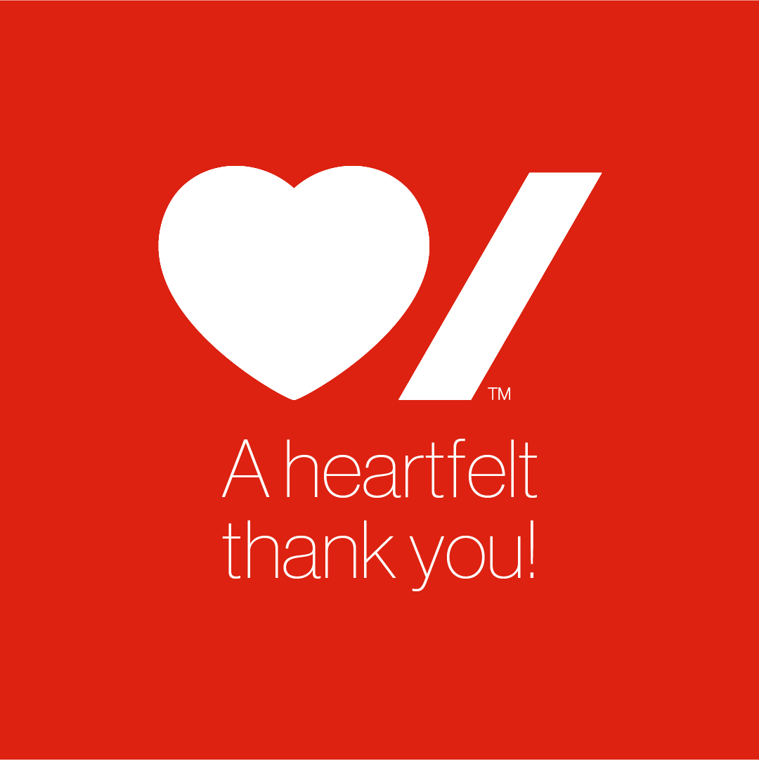 Thank you to 9,000+ Heart &amp; Stroke instructors who teach basic and advanced resuscitation skills to nearly 500,000 individuals each year. 
We reap the benefit of their skills in the emergency rooms and hospitals we visit, the workplaces and schools we attend, and more! ❤️