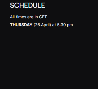 JoppeCream's tweet photo. Thanks for the stream today.
Crazy to see all the love.

10 Dollars to the dono goal (1/4 of the 100 chili cheese tops)
3 new subs
4 new followers

I have made a little schedule thing down below the stream

I will be adding more dates tomorrow so stay tuned https://t.co/iV14sq1qNN