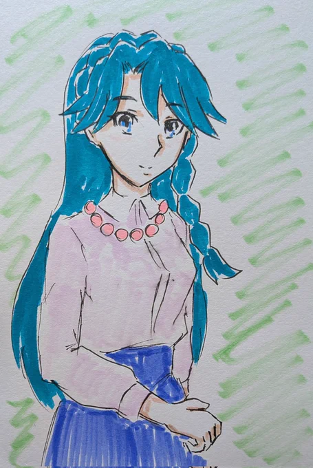 #ゴープリ10周年なので海藤みなみさん3733枚描いてお祝い (1205.1206.1207) 寝起きらくがき。