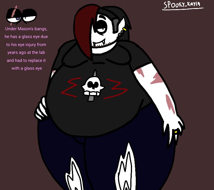 velsebsimp10704's tweet image. I redid the design for Mason to fit his new design. 
#spookymonth
#spookymonthoc
#spookymonthfanart