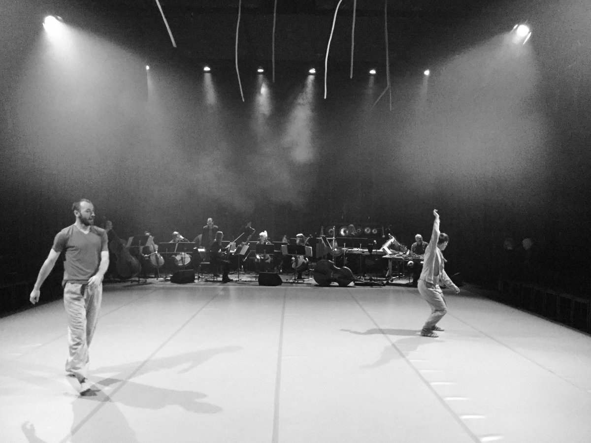 BobBurnell's tweet photo. 10 years ago tonight with Liisa Pentii + Co experimental dance company, Helsinki, Finland. https://t.co/Oas8OS7MWt