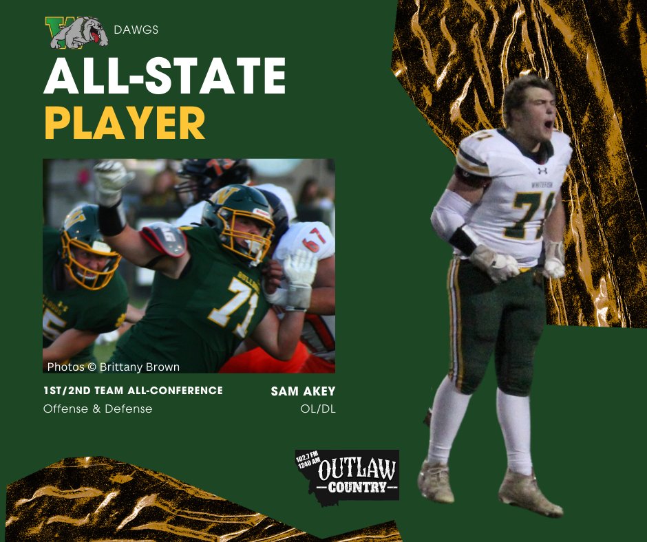 WhitefishFB's tweet photo. @Samakey71 Sam Akey-- All State, 2x https://t.co/VC7EhsfI48