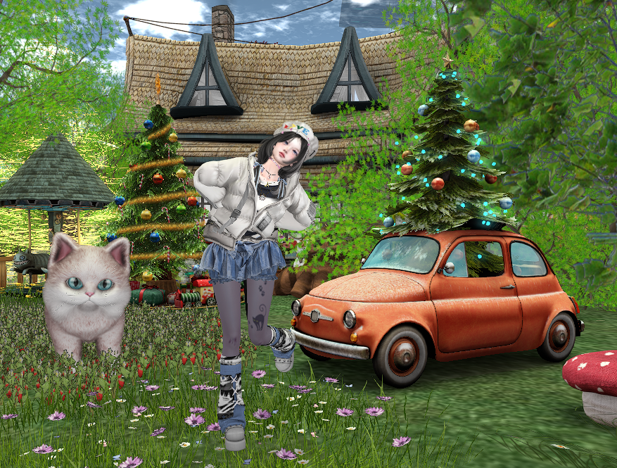 今年も　探すのに苦労した　学習しない人

車にツリー　乗せてる？　生えてる？
--ANHELO-T04RD-17CGA :: christmas 2017 (red)🤩