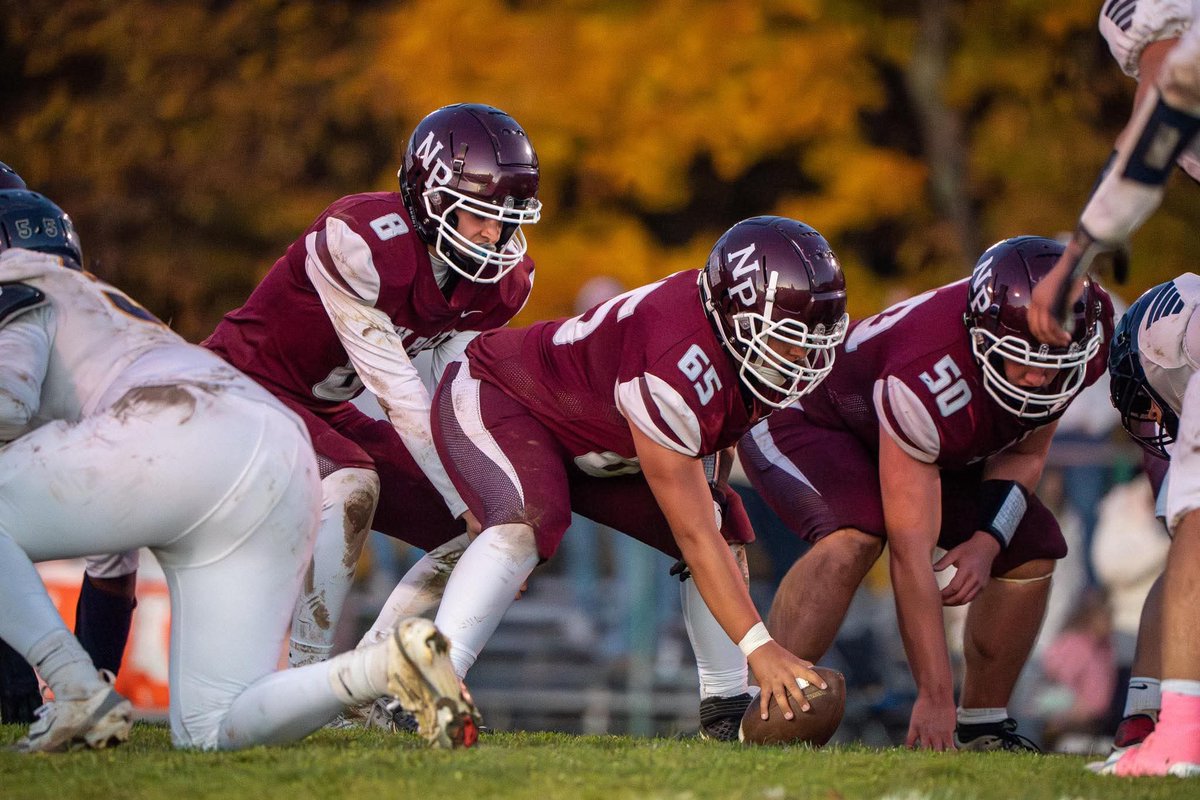 CoachNebblett's tweet photo. Congrats to the following Huguenots who were honored by the Section 9 Football Coaches Association. Nicolas Burda was named All-Section, and Nicholas Drewnowski was named All-Leauge !!

#GoHuguenots
#HardWork https://t.co/ANNb2cMseA