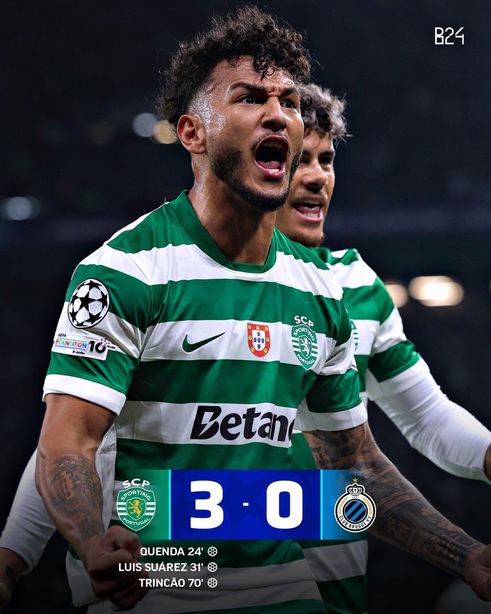 B24PT's tweet image. Sporting praticamente garante o play-off! 🦁