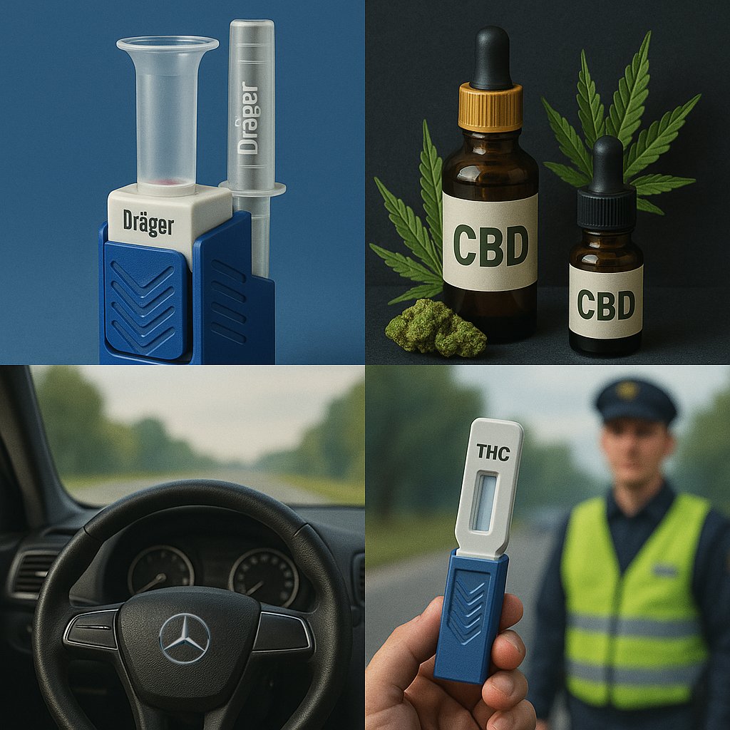 🧪 Précaution, transparence, responsabilité
Consommer du CBD est légal, mais peut-il fausser un test salivaire ? 🚗

Dans notre dernier article, nous faisons le point sur ce sujet sensible : tolérance zéro, taux résiduels de THC, et risques pour votre permis.

🔎 Pour celles et