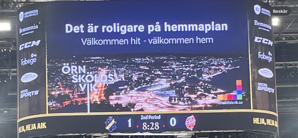 murtas75's tweet image. Årets reklam i Hockeysverige? Välkommen hem du också! #modose #hovet