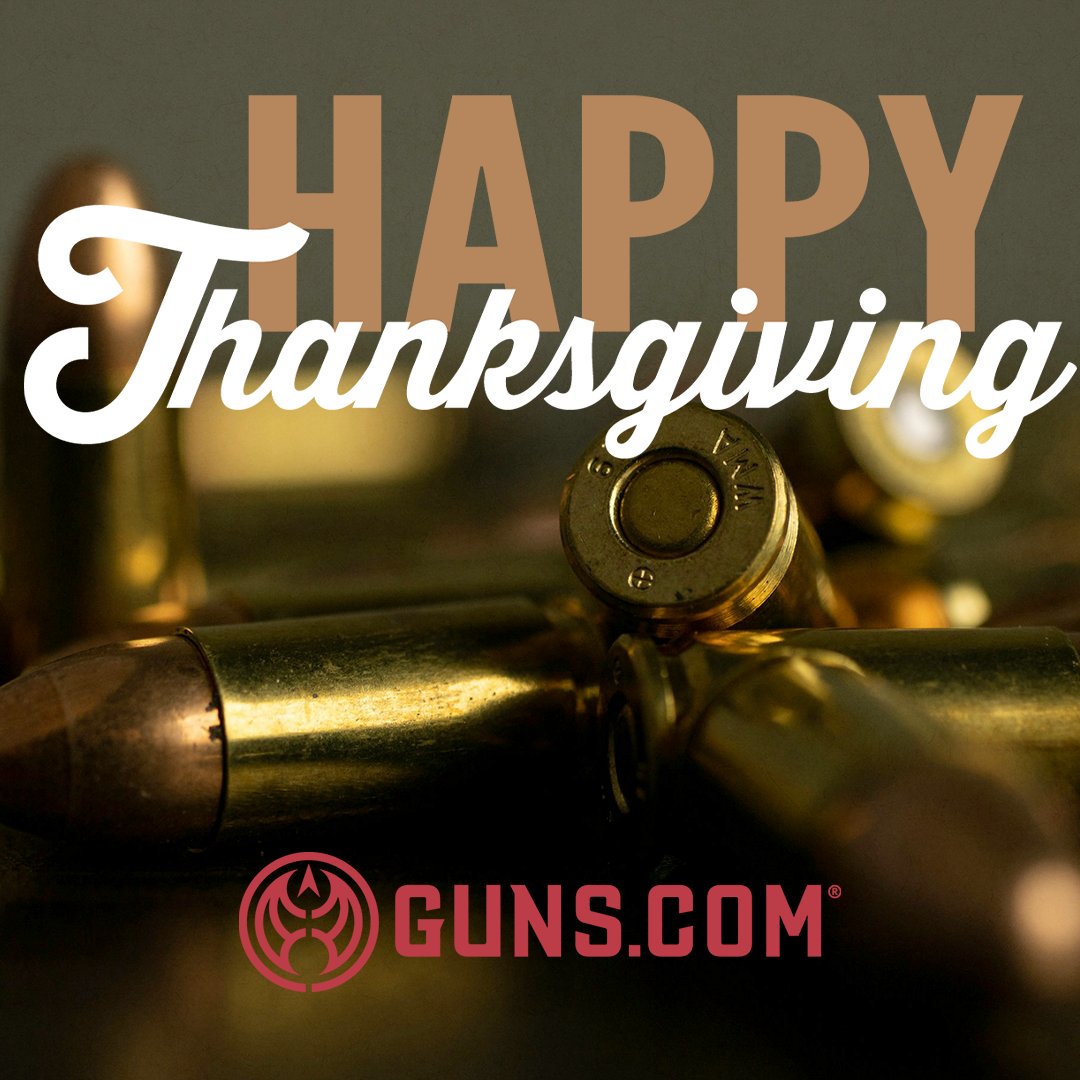 Guns_com's tweet image. Retweet if you&apos;re thankful for the Second Amendment.  
Happy Thanksgiving!