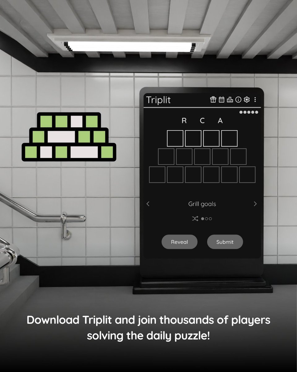 TriplitGame's tweet image. 🚇 Next stop: brain power. Turn your commute into a quick mental workout with Triplit, the daily word game built for moments between stops.

3 clues. 3 words. 1 clever connection.

Perfect for when the Wi-Fi’s gone, but your puzzle streak isn’t 🧩

#Triplit #WordGame #DailyPuzzle…