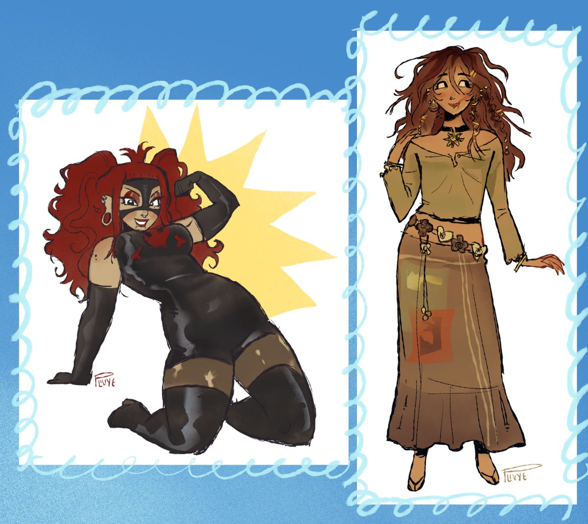 plivye's tweet photo. helloooo my commissions are open on kofi once again for the winter!
Please consider checking me out and commissioning me! Let me draw your characters! Or you!! 

Retweets are appreciated :D

https://t.co/2FEkhQ2nxA https://t.co/l4YzasJQ27
