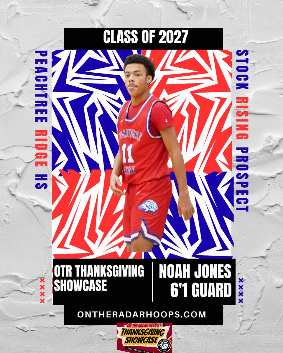 OntheRadarHoops's tweet image. OTR Thanksgiving Showcase

&apos;27 G Noah Jones scored 19 points in a &apos;W&apos; today. 
📌@2noahh 

He drained four 3s to help lift the Lions to victory.

MORE ↘️
ontheradarhoops.com/articles/otr-h…