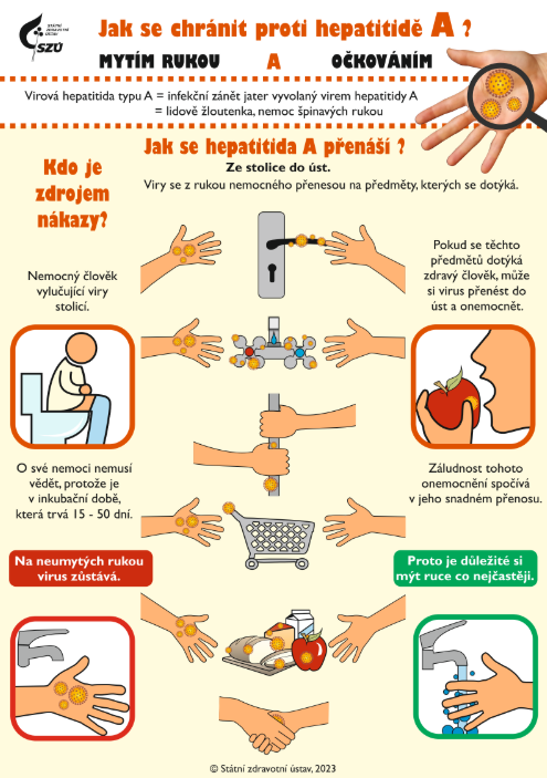 Virus hepatitidy A je velmi odolný. K nákaze stačí velmi málo, udává se 10-100 virový partikulí. 

Může přežívat několik hodin na lidských rukou, několik dní na okolních površích, udává se 7 až 14 dní na keramice, dřevě nebo gumě.

👇

irozhlas.cz/zivotni-styl/z…