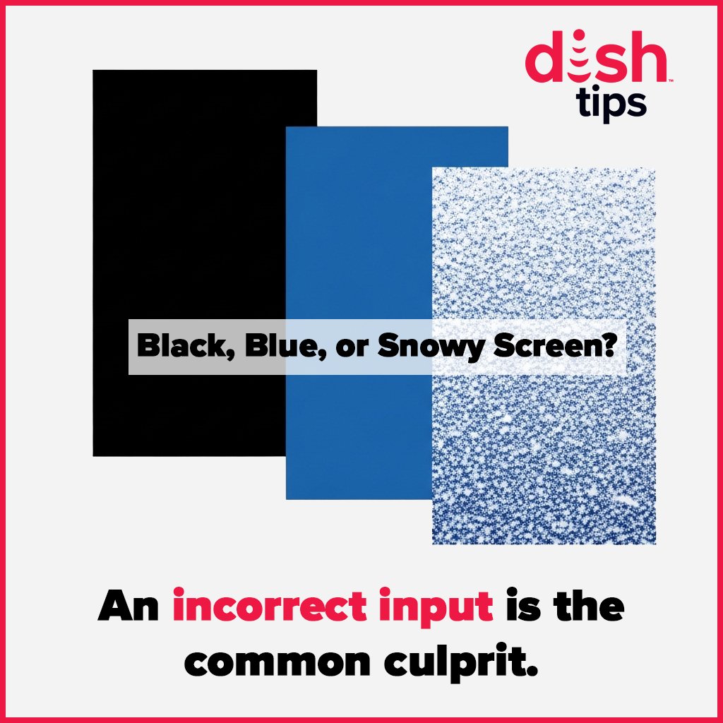 dish_answers's tweet image. Tired of that black/blue/snowy screen? It&apos;s usually just the wrong TV input! ✨

Your DISH remote has a hidden trick to fix it instantly. Learn this simple fix &amp;amp; never guess inputs again!

Did you know your remote could do this? 🤯 #TechTricks #DISHRemote #LifeHack