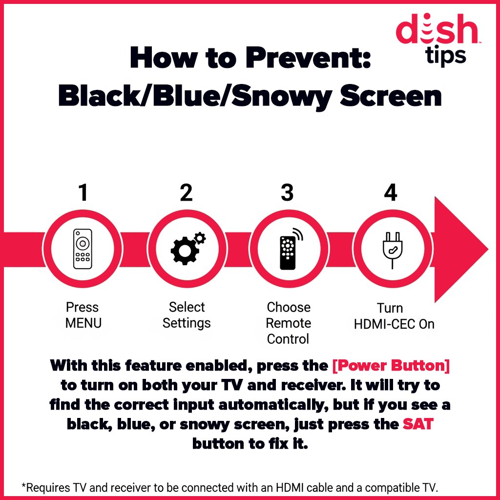 dish_answers's tweet image. Tired of that black/blue/snowy screen? It&apos;s usually just the wrong TV input! ✨

Your DISH remote has a hidden trick to fix it instantly. Learn this simple fix &amp;amp; never guess inputs again!

Did you know your remote could do this? 🤯 #TechTricks #DISHRemote #LifeHack